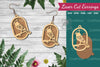 Bird Laser Cut Earrings Design Bundle
