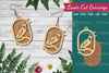 Bird Laser Cut Earrings Design Bundle