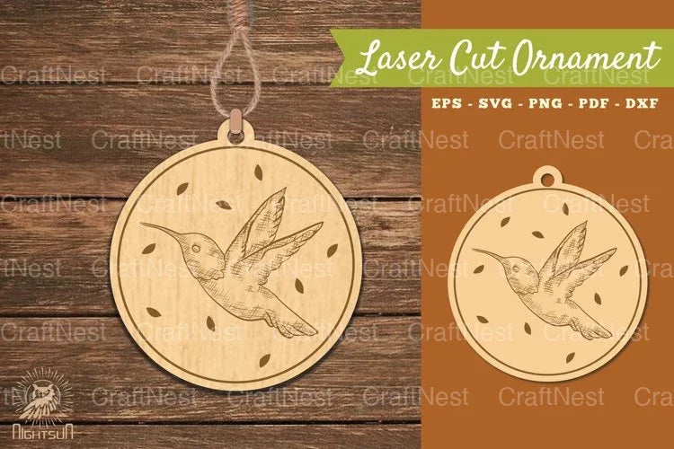 Bird Laser Cut Ornament Clipart Bundle - CraftNest - Digital Crafting and Art