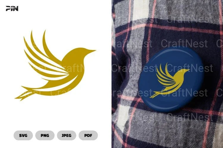 Bird Logo SVG Bundle - CraftNest - Digital Crafting and Art