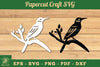 Bird Paper Cutting Craft Clipart Bundle