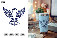 Scandinavian Bird Symbol SVG Bundle - CraftNest - Digital Crafting and Art