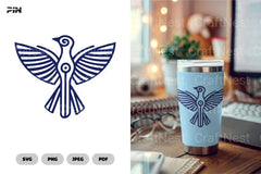 Scandinavian Bird Symbol SVG Bundle - CraftNest - Digital Crafting and Art