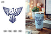 Scandinavian Bird Symbol SVG Bundle