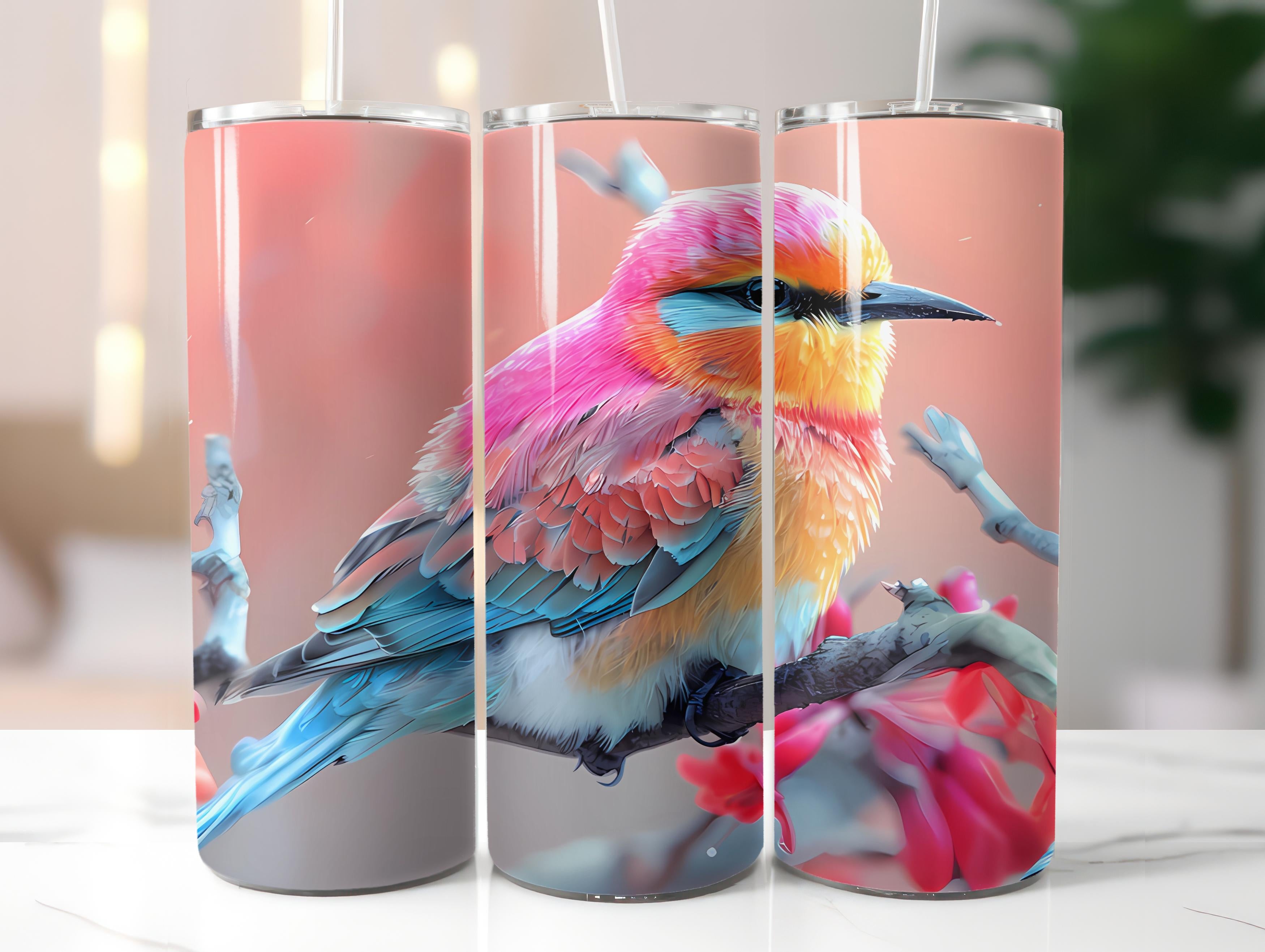 Bird Watching 5 Tumbler Wrap - CraftNest - Digital Crafting and Art