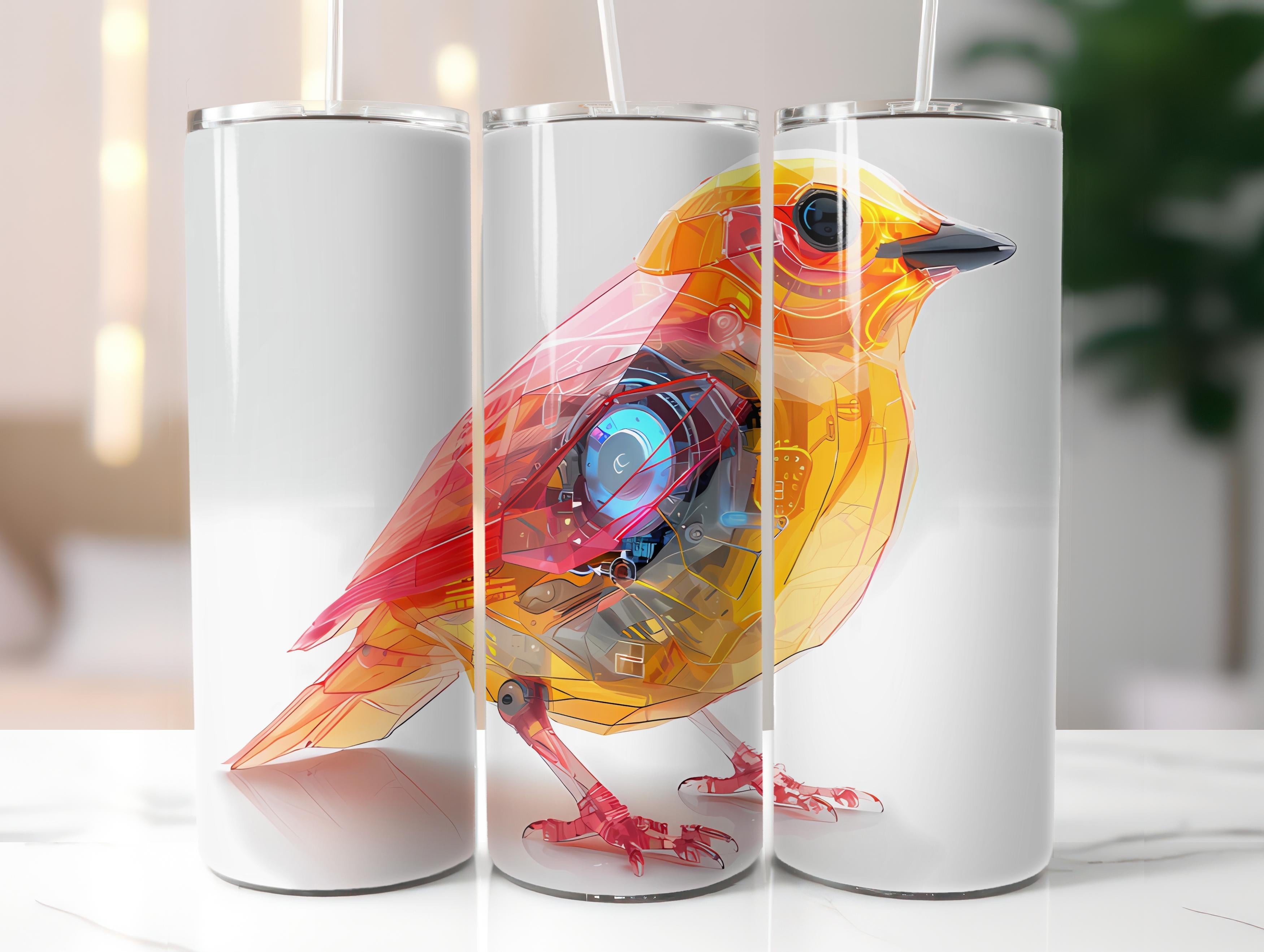Bird Watching 4 Tumbler Wrap - CraftNest - Digital Crafting and Art