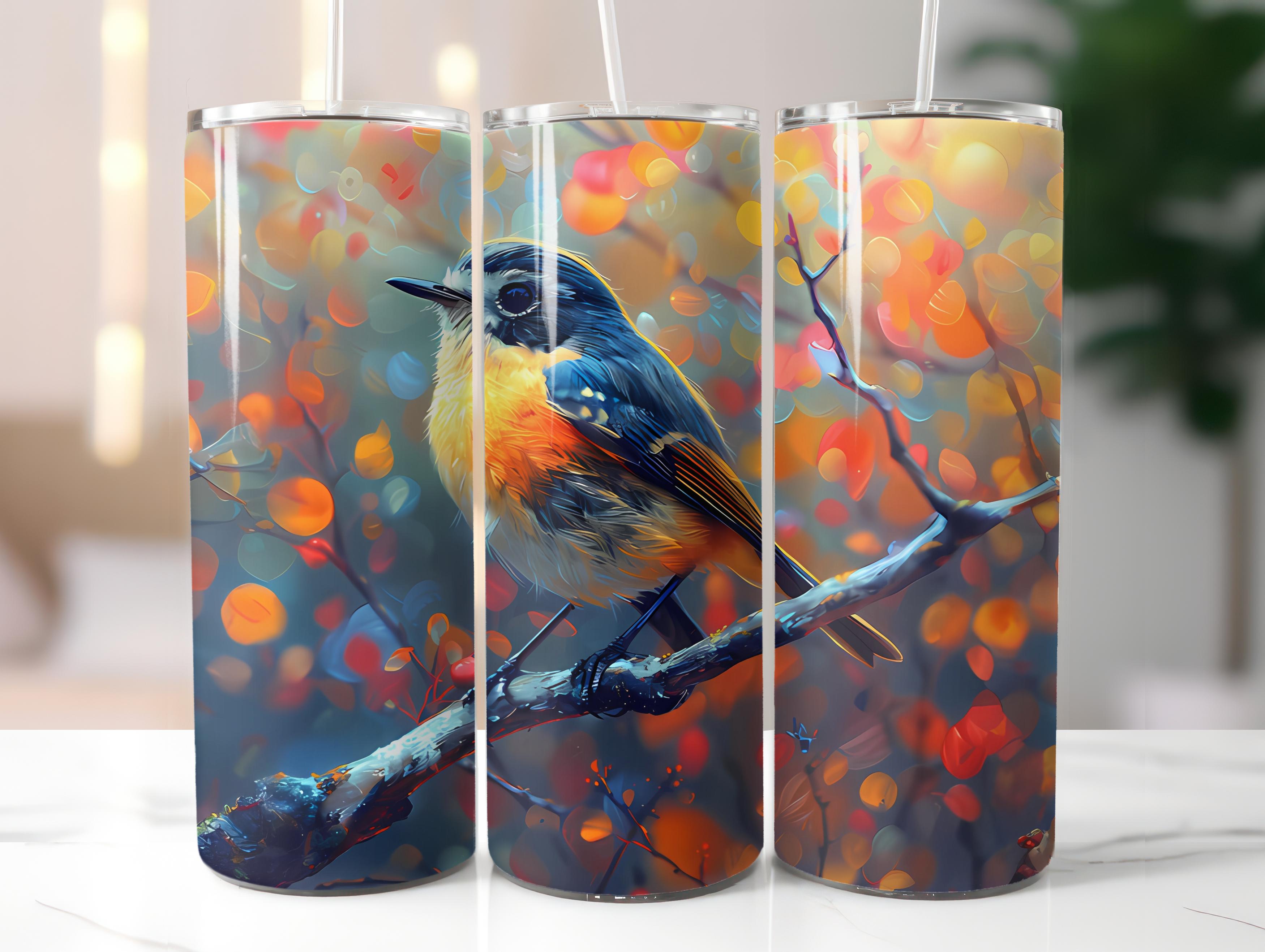 Bird Watching 2 Tumbler Wrap - CraftNest - Digital Crafting and Art