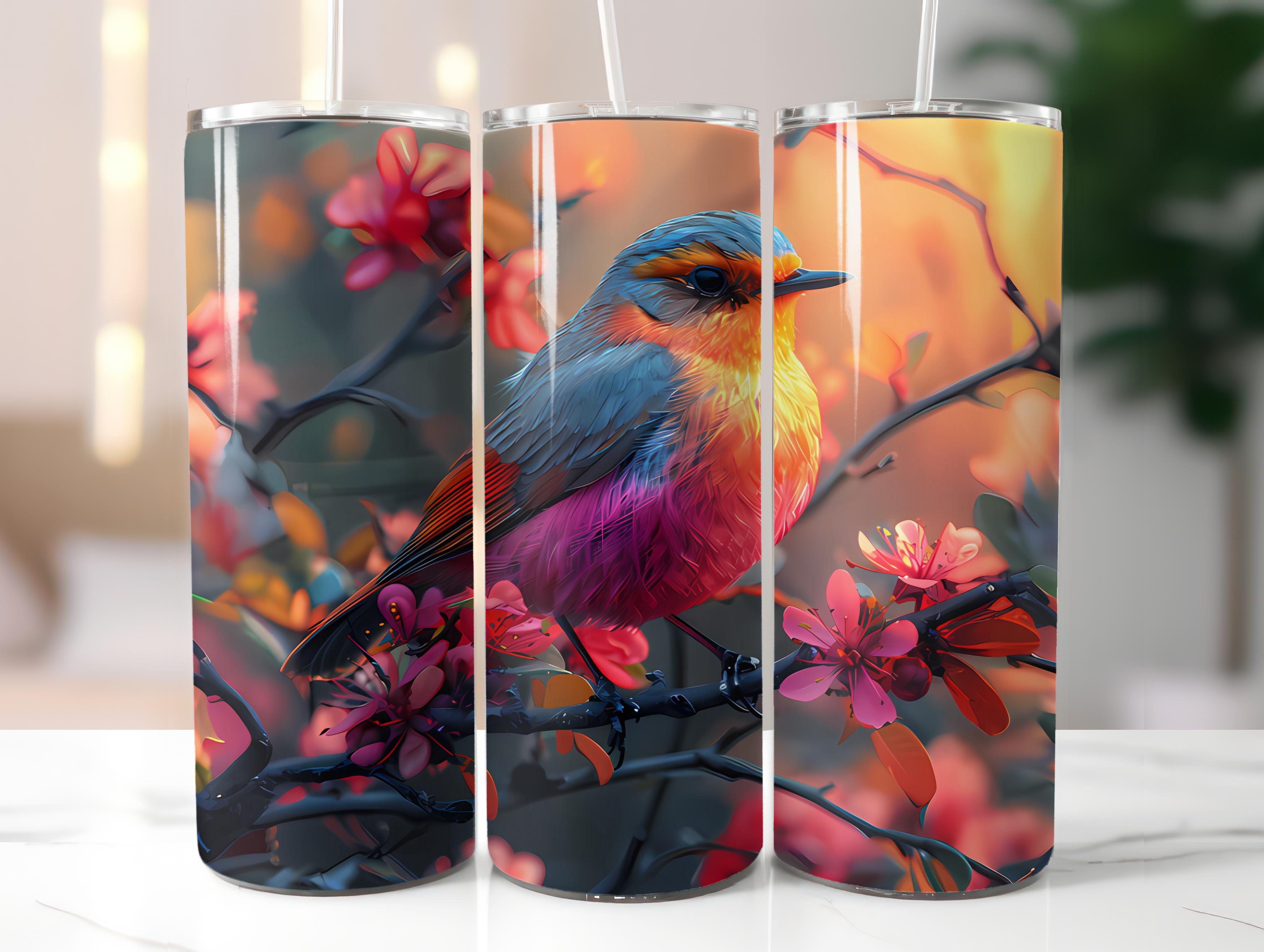 Bird Watching 3 Tumbler Wrap - CraftNest - Digital Crafting and Art