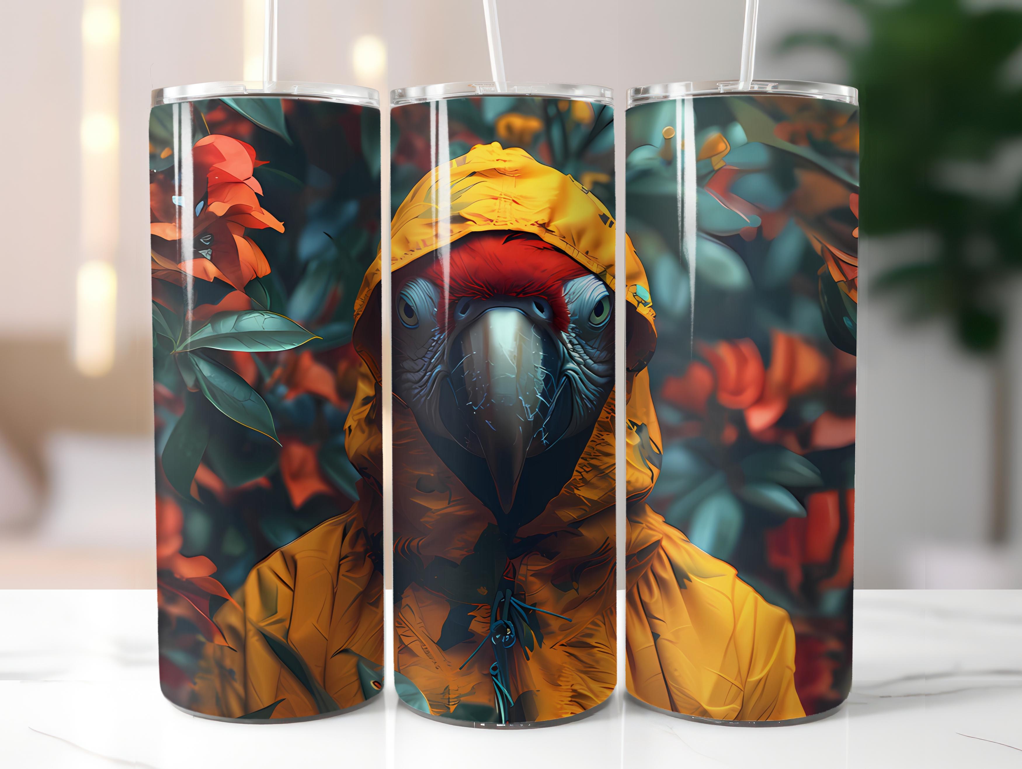 Bird Watching 4 Tumbler Wrap - CraftNest - Digital Crafting and Art