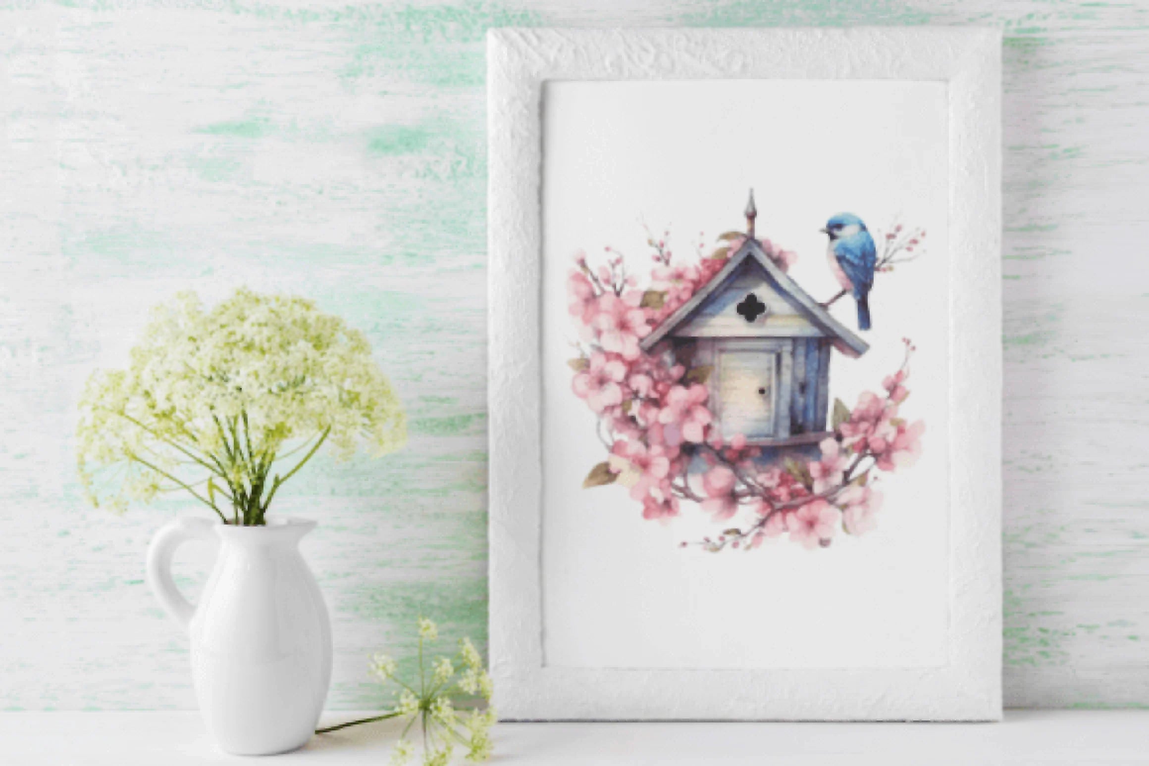 Charming Birdhouse Clipart Bundle - CraftNest - Digital Crafting and Art