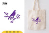 Bird on Branch SVG Bundle