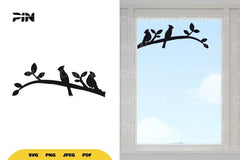 Bird on Branch SVG Bundle - CraftNest - Digital Crafting and Art