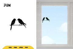 Birds on Wire SVG Bundle - CraftNest - Digital Crafting and Art