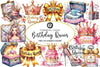 Birthday Queen Quotes Clipart Bundle