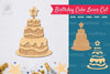 Birthday Cake Laser Cut Decoration SVG Bundle