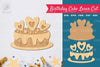 Birthday Cake Laser Cut Decoration SVG Bundle