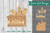 Birthday Cake Laser Cut Decoration Clipart Bundle