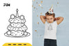 Birthday Cake Doodle SVG Bundle