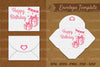 Birthday Envelope Template SVG Bundle