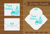Birthday Envelope Template SVG Bundle