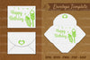 Birthday Envelope Template SVG Bundle