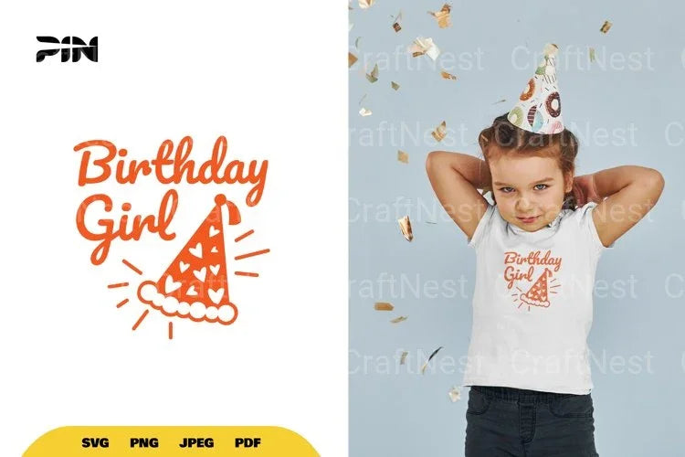 Birthday Girl SVG Bundle - CraftNest - Digital Crafting and Art