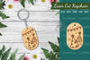 Birthday Laser Cut Keychain Clipart Bundle