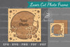Birthday Laser Cut Photo Frame Clipart Bundle