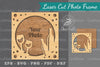 Birthday Laser Cut Photo Frame Clipart Bundle