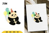 Birthday Panda SVG Bundle