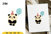 Birthday Panda SVG Bundle
