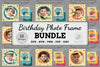 Birthday Photo Frame Clipart Bundle