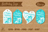Birthday Tags Template SVG Bundle