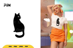 Black Cat Halloween SVG Bundle - CraftNest - Digital Crafting and Art