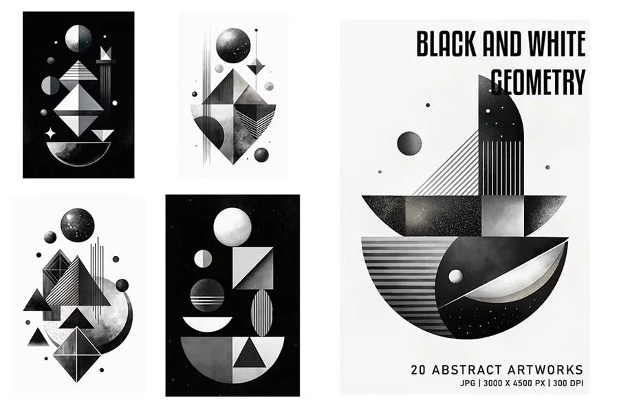 Black & White Geometry