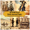 Wild West Junk Journal Pages
