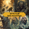 Werewolves Junk Journal Pages