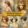 Classy Princess Junk Journal Pages