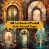 Enchanted Portal Junk Journal Pages