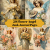 Floral Angels Junk Journal Pages