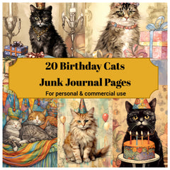 Birthday Cats Birthday Cats - CraftNest