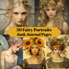 Fairy Portraits Junk Journal Pages