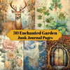 Enchanted Garden Junk Journal Pages