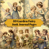 Garden Fairies Junk Journal Pages
