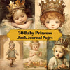 Baby Princess Junk Journal Pages