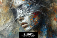 Blindness - Wall Art - CraftNest - Digital Crafting and Art