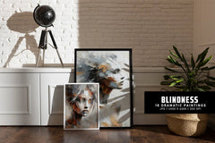 Blindness - Wall Art - CraftNest - Digital Crafting and Art
