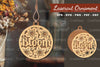 Bloom Laser Cut Ornament Clipart Bundle