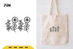 Blooming Wildflowers SVG Bundle - CraftNest - Digital Crafting and Art