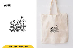 Blooming Wildflowers SVG Bundle - CraftNest - Digital Crafting and Art
